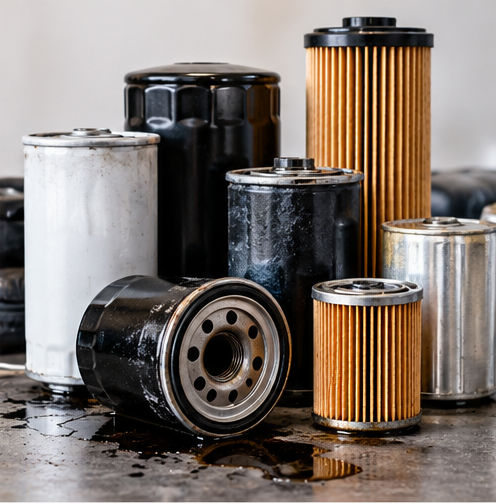 Waste oil and fuel filter disposal service
