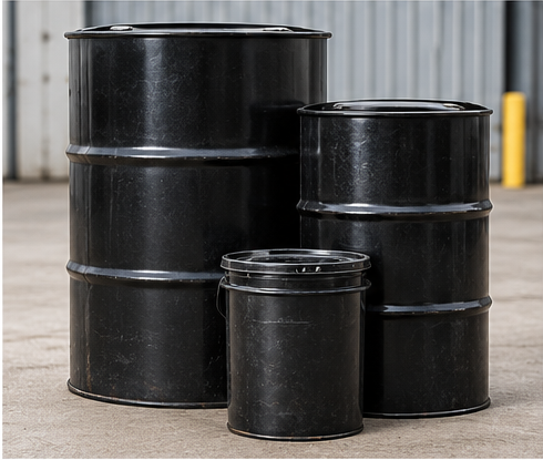 Drummed waste oil disposal service