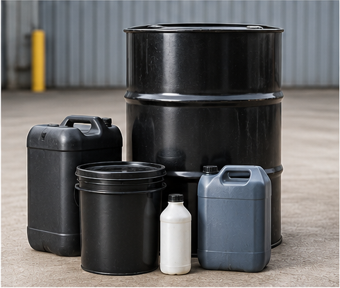 Waste oil container disposal service