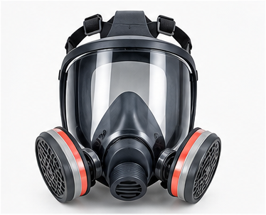 Full face respirator mask