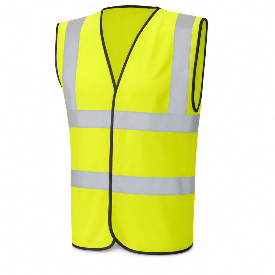 Hi Viz Yellow Waistcoat