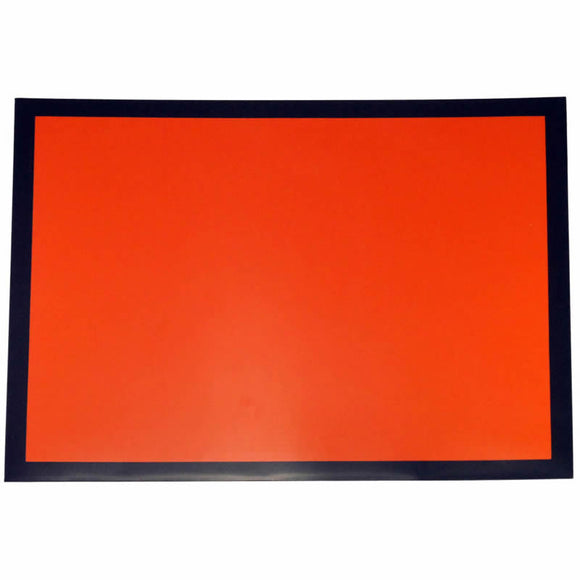 ADR 300 x 400mm Magnetic Orange Plate Hazchem