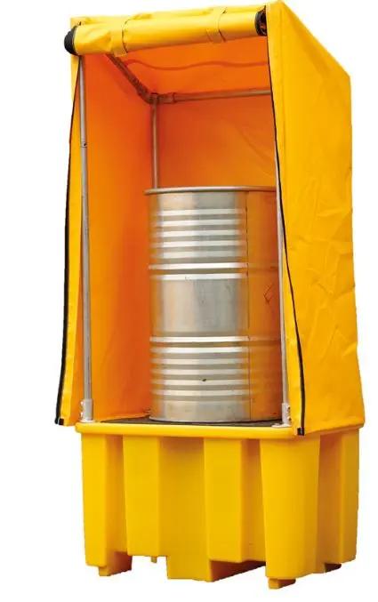Covered Drum Storage Spill Containment HazExperts
