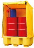 Covered Drum Storage Spill Containment HazExperts