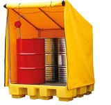 Covered Drum Storage Spill Containment HazExperts