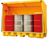 Covered Drum Storage Spill Containment HazExperts