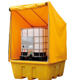 Covered IBC Containment Pallets