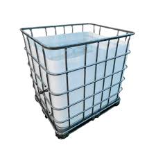 1000ltr Cut Off IBC Waste Storage Container HazExperts