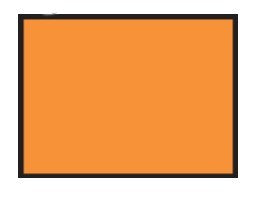 ADR Orange Panel 300 x 400mm Solid