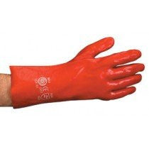 Rubber Gauntlet Gloves