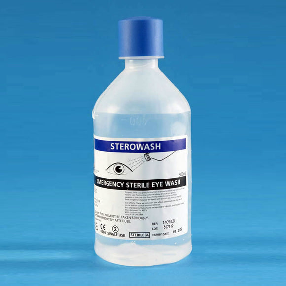 Eye Wash Bottle 500ml Driver ADR